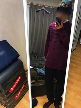 「JUNRED（ジュンレッド）のアイテム（レッグウェア）」を使った、しょーごさん（メンズ・165cm）の冬コーディネート