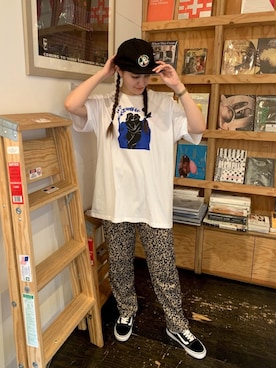 「RICHARDSON（リチャードソン）のアイテム」を使った、celibaby0107さん（レディース・161cm）の夏コーディネート