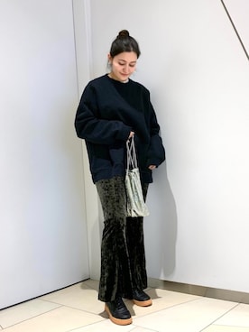 「RICHARDSON（リチャードソン）のアイテム」を使った、celibaby0107さん（レディース・161cm）の冬コーディネート