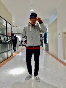 「Champion」｜シバタさん（メンズ・168cm）の秋コーディネート