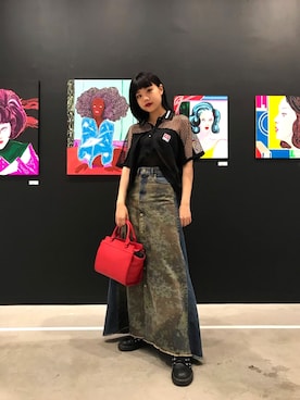 Hanaさん（レディース・164cm）の夏コーディネート