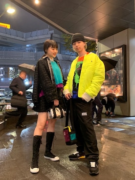 Hanaさん(レディース・164cm)の冬コーディネート