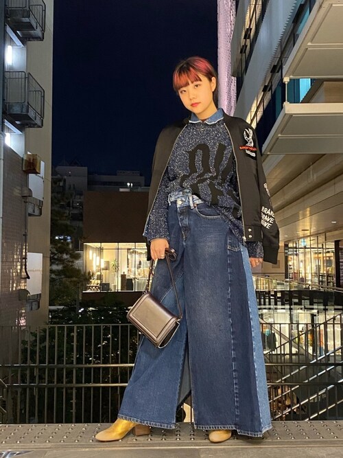DIESEL レディース Mサイズ リバーシブルボンディングジャケット 定価6万 中古・古着通販】DIESEL (ディーゼル) リバーシブルボンバー