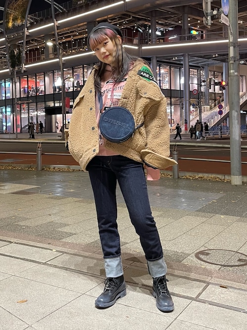 Hana Diesel Shibuya Dieselのデニムパンツを使ったコーディネート Wear