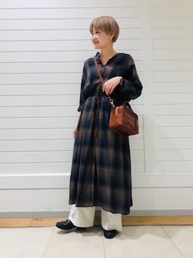 「ONE-PIECE」｜erina.iさん（レディース・156cm）の春コーディネート