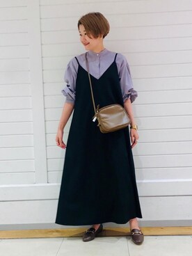 「under160」｜erina.iさん（レディース・156cm）の夏コーディネート