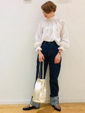 「under160」｜erina.iさん（レディース・156cm）の秋コーディネート
