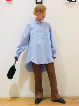 「SECOND FEMALE（セカンドフィメール）のアイテム」を使った、erina.iさん（レディース・156cm）の秋コーディネート