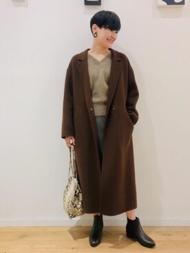 erina.iさん（レディース・156cm）の秋コーディネート