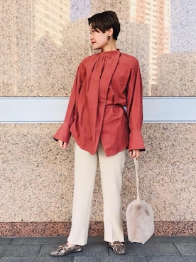 erina.iさん(レディース・156cm)の冬コーディネート