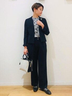 erina.iさん（レディース・156cm）の冬コーディネート