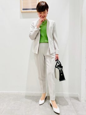 erina.iさん（レディース・156cm）の春コーディネート