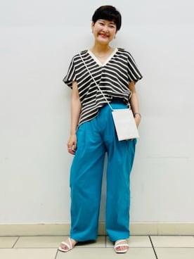 erina.iさん（レディース・156cm）の夏コーディネート