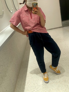 MoMoNaさん（レディース・157cm）の春コーディネート