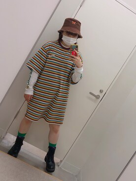 MoMoNaさん（レディース・157cm）の春コーディネート