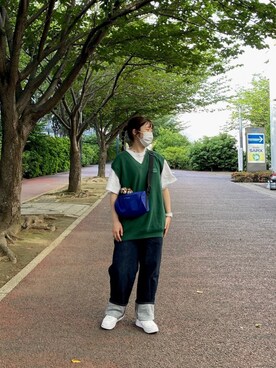 MoMoNaさん（レディース・157cm）の春コーディネート