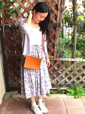 「PRIME PATTERN（プライムパターン）のアイテム」を使った、あ〜ゆんさん（レディース・155cm）の春コーディネート
