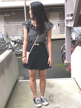 スニーカーを使った 高校生コーデ のレディース人気ファッションコーディネート Wear
