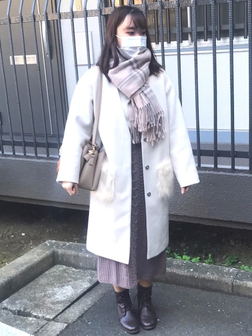 あ ゆん Jill By Jillstuartのストール スヌードを使ったコーディネート Wear