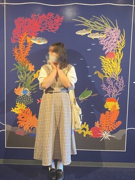 Rさん（レディース・157cm）の夏コーディネート