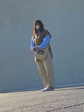 「SENSION（センション）のアイテム」を使った、Rさん（レディース・157cm）の秋コーディネート