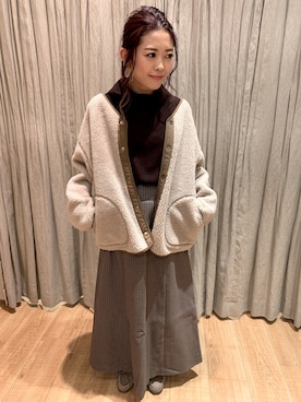 「アイテム（ブルゾン）」を使った、ayu0915さん（レディース・154cm・30代）の秋コーディネート