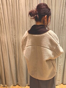 「アイテム（ブルゾン）」を使った、ayu0915さん（レディース・154cm・30代）の秋コーディネート