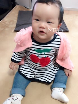 akiさん(キッズ・70cm)の春コーディネート