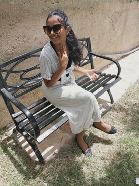 「FOREVER 21（フォーエバー トゥエンティーワン）のアイテム（ノーカラージャケット）」を使った、keshikakiranさん（レディース・166cm）の秋コーディネート