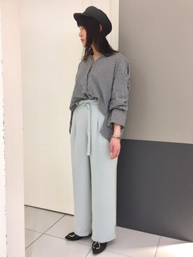 「YECCA VECCA（イェッカヴェッカ）のアイテム（パンプス）」を使った、コジマさん（レディース・159cm）の冬コーディネート