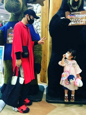「RANDOM IDENTITIES（ランダムアイデンティティーズ）のアイテム（トップス）」を使った、ヒゲさん（メンズ・178cm）の夏コーディネート