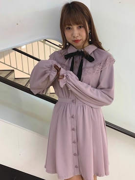 「ROJITA（ロジータ）のアイテム」を使った、ROJITA_natsumiさん（レディース・150cm）の冬コーディネート