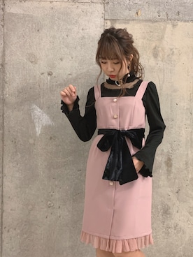 「ROJITA（ロジータ）のアイテム」を使った、ROJITA_natsumiさん（レディース・150cm）の冬コーディネート