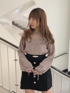 「ROJITA（ロジータ）のアイテム」を使った、ROJITA_natsumiさん（レディース・150cm）の冬コーディネート