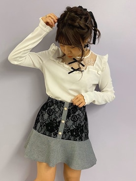 「ROJITA（ロジータ）のアイテム」を使った、ROJITA_natsumiさん（レディース・150cm）の夏コーディネート