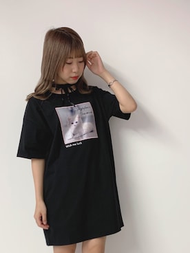 「ROJITA（ロジータ）のアイテム」を使った、ROJITA_natsumiさん（レディース・150cm）の夏コーディネート