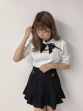 「ROJITA（ロジータ）のアイテム」を使った、ROJITA_natsumiさん（レディース・150cm）の夏コーディネート