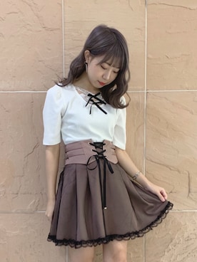 「ROJITA（ロジータ）のアイテム」を使った、ROJITA_natsumiさん（レディース・150cm）の夏コーディネート