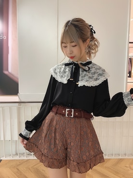 「ROJITA（ロジータ）のアイテム」を使った、ROJITA_natsumiさん（レディース・150cm）の秋コーディネート