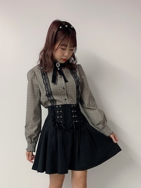 「ROJITA（ロジータ）のアイテム」を使った、ROJITA_natsumiさん（レディース・150cm）の秋コーディネート