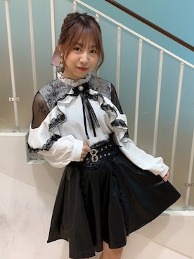 「ROJITA（ロジータ）のアイテム」を使った、ROJITA_natsumiさん（レディース・150cm）の秋コーディネート