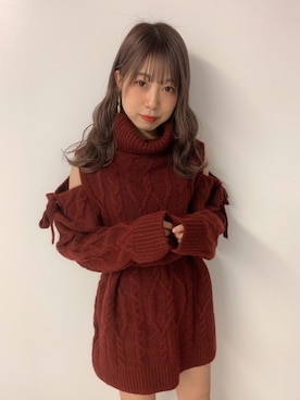 「ROJITA（ロジータ）のアイテム」を使った、ROJITA_natsumiさん（レディース・150cm）の秋コーディネート