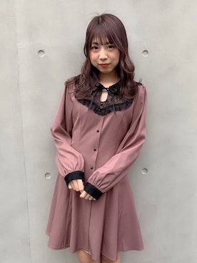 「ROJITA（ロジータ）のアイテム」を使った、ROJITA_natsumiさん（レディース・150cm）の秋コーディネート