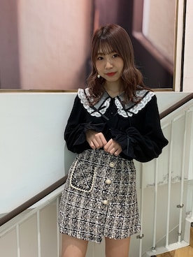 「ROJITA（ロジータ）のアイテム」を使った、ROJITA_natsumiさん（レディース・150cm）の秋コーディネート