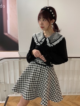 「ROJITA（ロジータ）のアイテム」を使った、ROJITA_natsumiさん（レディース・150cm）の冬コーディネート