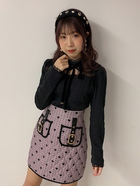 「ROJITA（ロジータ）のアイテム」を使った、ROJITA_natsumiさん（レディース・150cm）の冬コーディネート