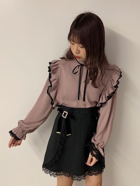 「ROJITA（ロジータ）のアイテム」を使った、ROJITA_natsumiさん（レディース・150cm）の冬コーディネート