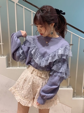 「ROJITA（ロジータ）のアイテム」を使った、ROJITA_natsumiさん（レディース・150cm）の冬コーディネート