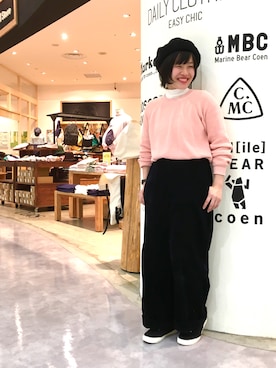 coen  つるおかさん（レディース・150cm）の冬コーディネート