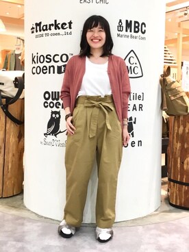 coen  つるおかさん（レディース・151cm）の秋コーディネート